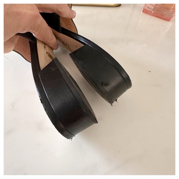 Gucci Zumi Leather Sandals 37 - Picture 7 of 10